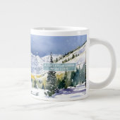 Persoonlijke Aspen Colorado Aquarel Mok (Rechts)
