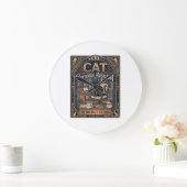 Persoonlijke assistent kat Grappige eigenaar kat H Grote Klok (Huis)