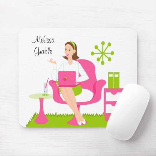 Persoonlijke assistent muismat (Met muis)