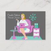 Persoonlijke assistent visitekaartje (Achterkant)