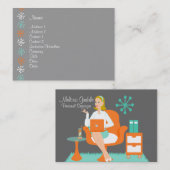 Persoonlijke assistent visitekaartje (Voorkant / Achterkant)