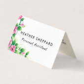 Persoonlijke assistent-Visitekaartjes Gezondheidss Visitekaartje (Voorkant)