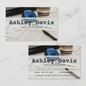 Persoonlijke assistent-visitekaartjes visitekaartje (Voorkant / Achterkant)