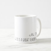 Persoonlijke assistentie/assistent-Mok van de lera Koffiemok (Voorkant rechts)