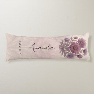 Persoonlijke Aster Bloem, Aangepaste Bloemen Lichaamskussen