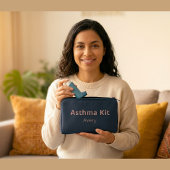 Persoonlijke Astma Kit Tas – Elegante Inhalator Ta