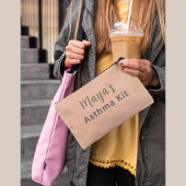 Persoonlijke Astma Kit Tas – Elegante Inhalator Ta