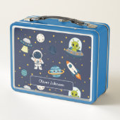 Persoonlijke astronaut alien raket ruimteverkenner (Achterkant)