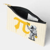 Persoonlijke astronaut schildering Pi symbool Pi-d Etui (Open)
