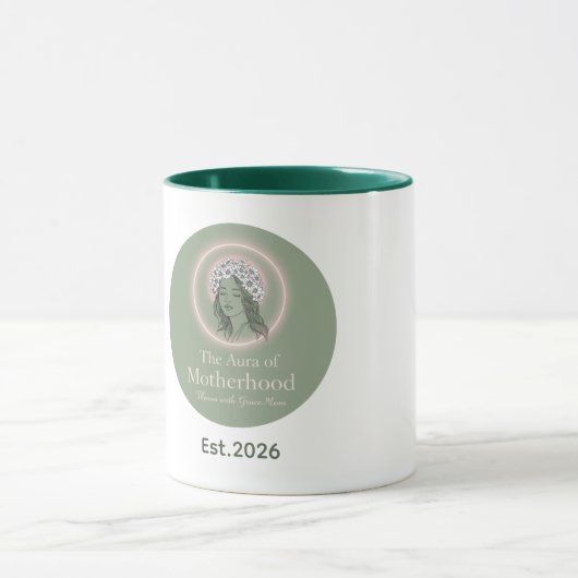Persoonlijke Aura van Moederschap - Zen Boho Koffi Mok (Midden)