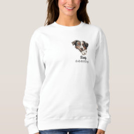 Persoonlijke Australian Shepherd-hond Trui