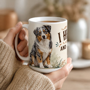 Persoonlijke Australian Shepherd Ik Hoorde Die Gra Koffiemok
