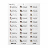 Persoonlijke Australian Shepherd Kerstmis Etiket (Full Sheet)