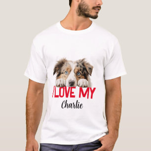Persoonlijke Australian Shepherd T-shirt