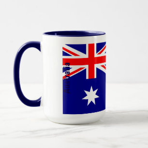 Persoonlijke Australische vlag True Blue Erfgoed P Mok