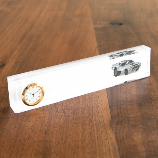 Persoonlijke automatische mechanische of automatis naambordje (Zijkant)