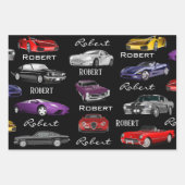 Persoonlijke auto's inpakpapier vel (Voorkant 2)