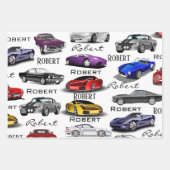 Persoonlijke auto's inpakpapier vel (Voorkant)