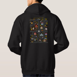 Persoonlijke "Autospelen Op Pappa's Rug" Trui Hoodie