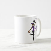 Persoonlijke Avatar #1 Baseball Mok van de Koffie  (Voorkant rechts)