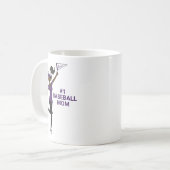 Persoonlijke Avatar #1 Baseball Mok van de Koffie  (Voorkant links)