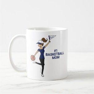 Persoonlijke Avatar #1 Basketball Fan Coffee Mok