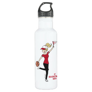 Persoonlijke Avatar #1 Basketball Fan Waterfles