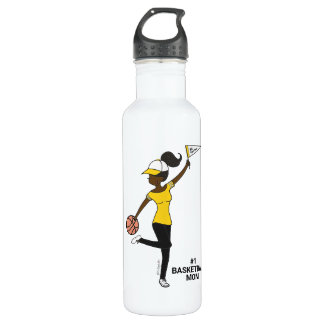 Persoonlijke Avatar #1 Basketball Fan Waterfles