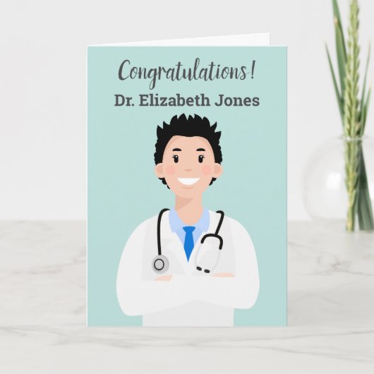 Persoonlijke Avatar Doctor Card Kaart (Voorkant)