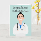 Persoonlijke Avatar Doctor Card Kaart (Gele Bloem)