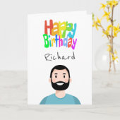 Persoonlijke Avatar-kaart Kaart (Gele Bloem)