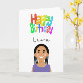 Persoonlijke Avatar-kaart Kaart (Gele Bloem)