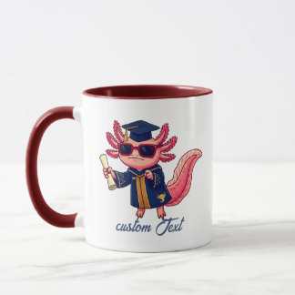 Persoonlijke Axolotl Afstudeerbeker Douane Koffie Mok