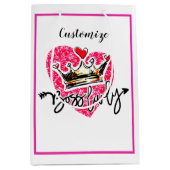 Persoonlijke baas Lady Medium Cadeauzakje (Voorkant)