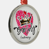 Persoonlijke baas Lady Metalen Ornament (Rechts)