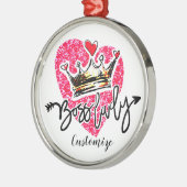 Persoonlijke baas Lady Metalen Ornament (Links)