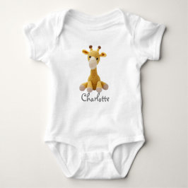 Persoonlijke Baby-badpak-Giraffe Romper