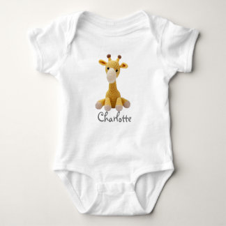Persoonlijke Baby-badpak-Giraffe Romper