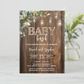 Persoonlijke Baby Bash Shower Kaart (Staand voorkant)