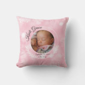 Persoonlijke Baby Deken Meisje Kussen (Voorkant)