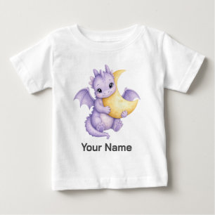 Persoonlijke Baby Draak Knuffelt Maan