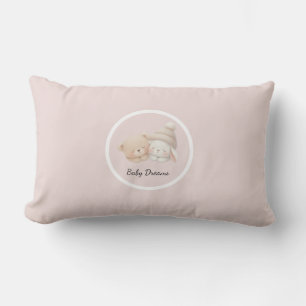 Persoonlijke Baby Dromen Speenlap – Knuffel Beer & Kussen