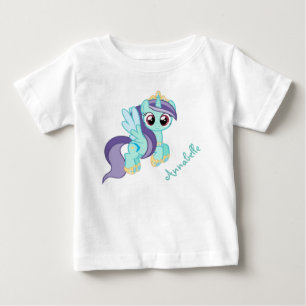 Persoonlijke Baby Fine Jersey T-Shirt/Pony