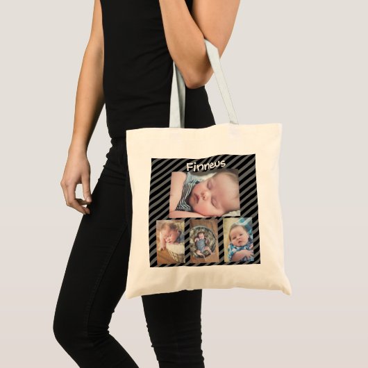 Persoonlijke Baby-foto-Canvas tas (Voorkant (product))