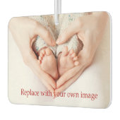 Persoonlijke Baby foto Luchtverfrisser (Links)