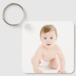 Persoonlijke Baby foto Sleutelhanger