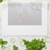 Persoonlijke Baby foto Theedoek (Gevouwen)