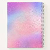 Persoonlijke BABY HERINNERINGEN - Konijn Ballerina Notitieboek (Achterkant)