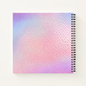 Persoonlijke BABY HERINNERINGEN - Konijn Ballerina Notitieboek (Achterkant)