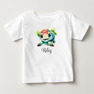 Persoonlijke baby kinderen kind zeeschildpad aquar